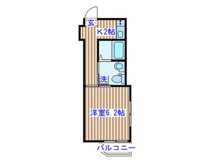 BLUE　PARKS長町の物件間取画像